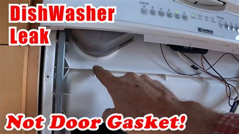 Easily Fix Kenmore Dishwasher that is Leaking from。